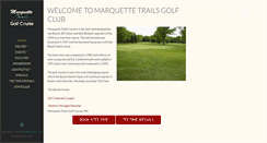 Desktop Screenshot of marquettetrailsgc.com